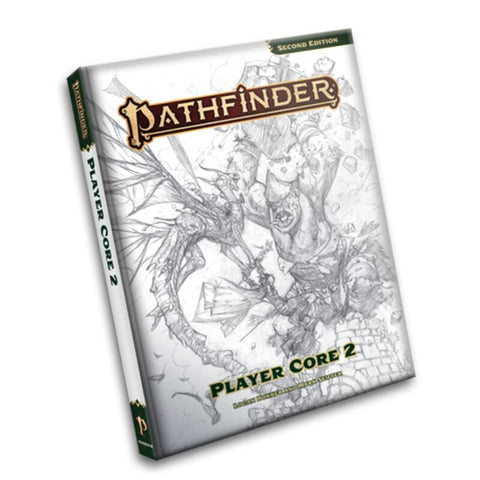 Pathfinder Player Core 2 Rulebook 2E (Sketch Cover)