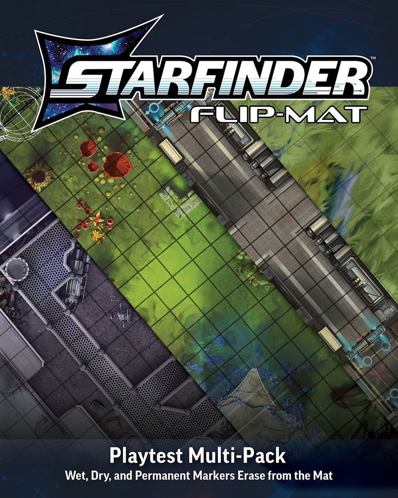 Starfinder Flip-Mat: Playtest Multi-Pack (2nd Edition)