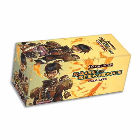 Pathfinder 2E: Rage of Elements Spell Cards