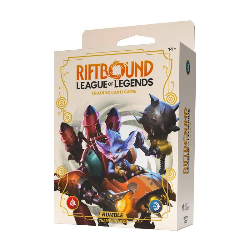 Riftbound: League of Legends TCG - Spiritforged - 'Rumble' Champion Deck *PreOrder for 13 February*