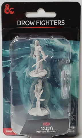 D&D Nolzur's Marvelous Miniatures: Drow Fighters