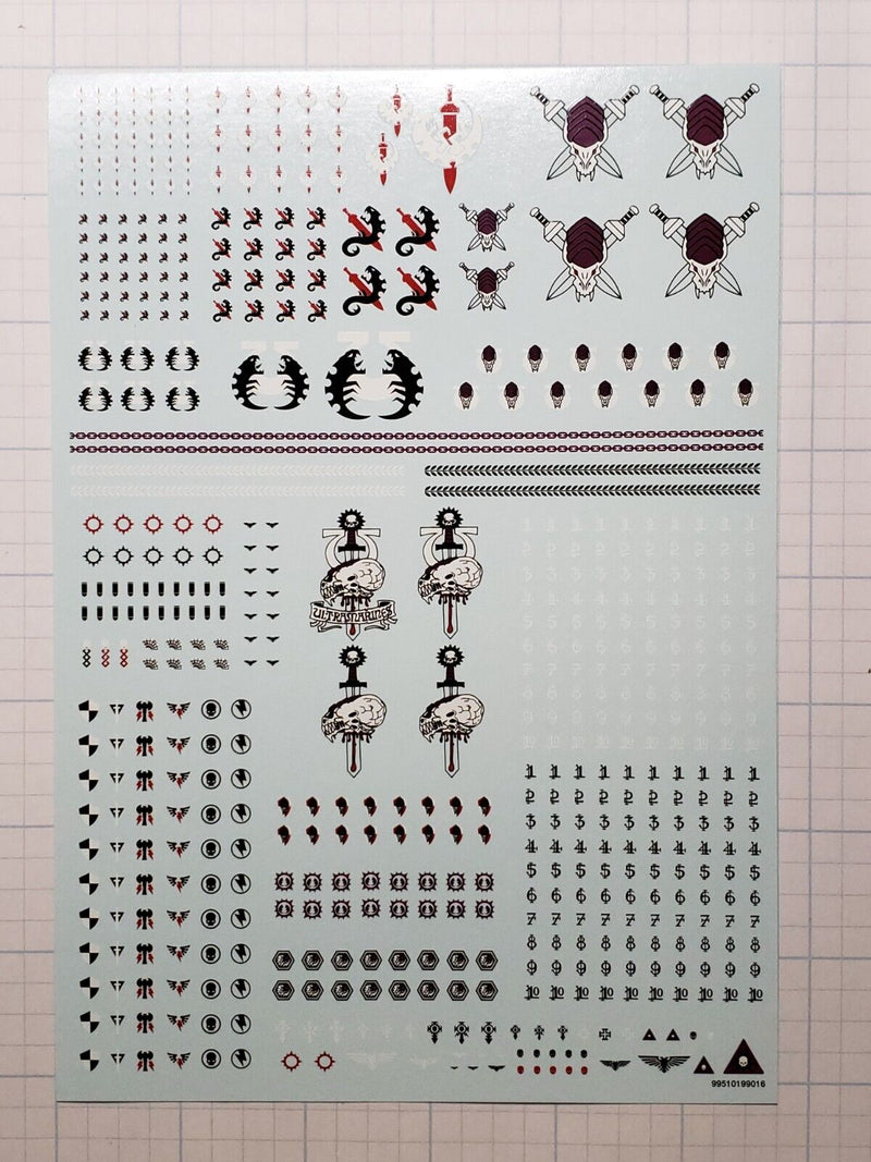 Tyrannic War Transfer Sheet