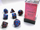 Chessex Gemini Black-Starlight/red Polyhedral 7-Die Set (CHX 26458)