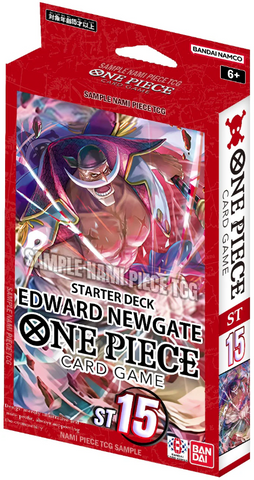 One Piece Card Game: Starter Deck  – (Red) Edward Newgate [ST-15]