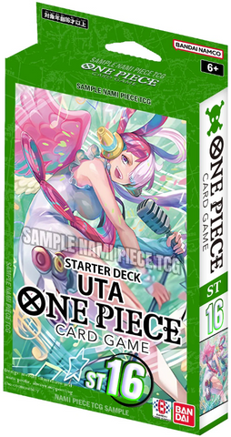 One Piece Card Game: Starter Deck  – (Green) Uta [ST-16]