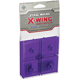 Star Wars X-Wing: Purple Bases and Pegs kit