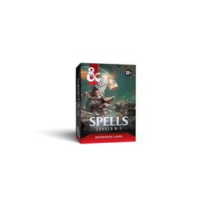 D&D Reference Cards - Spells: Levels 0–1 *PREORDER for 18 AUGUST*