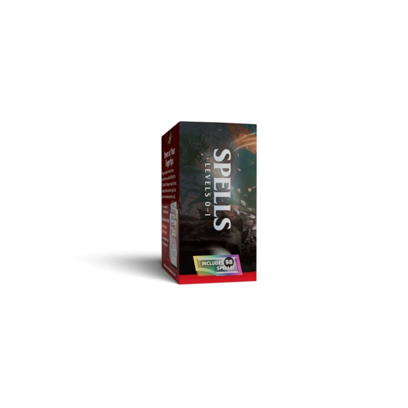 D&D Reference Cards - Spells: Levels 0–1 *PREORDER for 18 AUGUST*