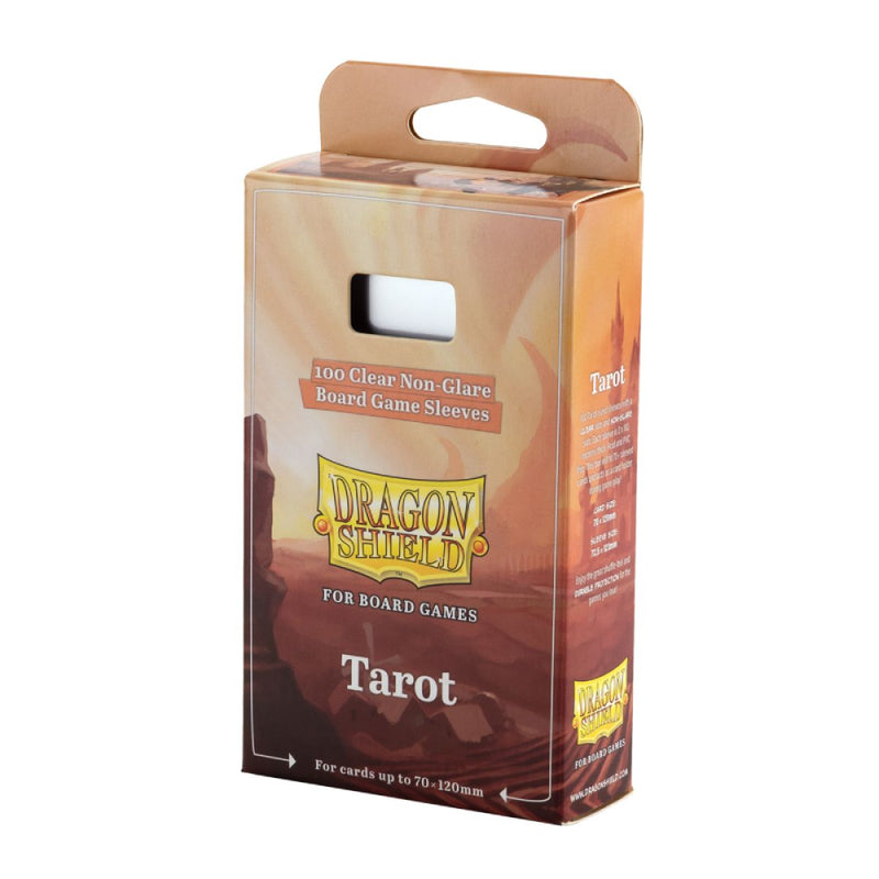 Dragon Shield: Board Game Sleeves: Clear/NonGlare – Tarot