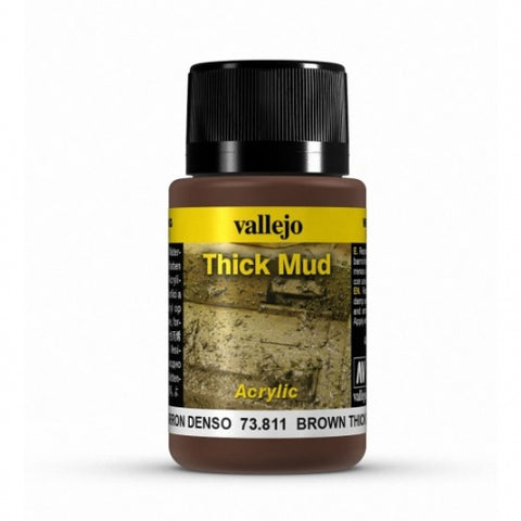 Vallejo - Weathering Effects - Brown Thick Mud 40ml