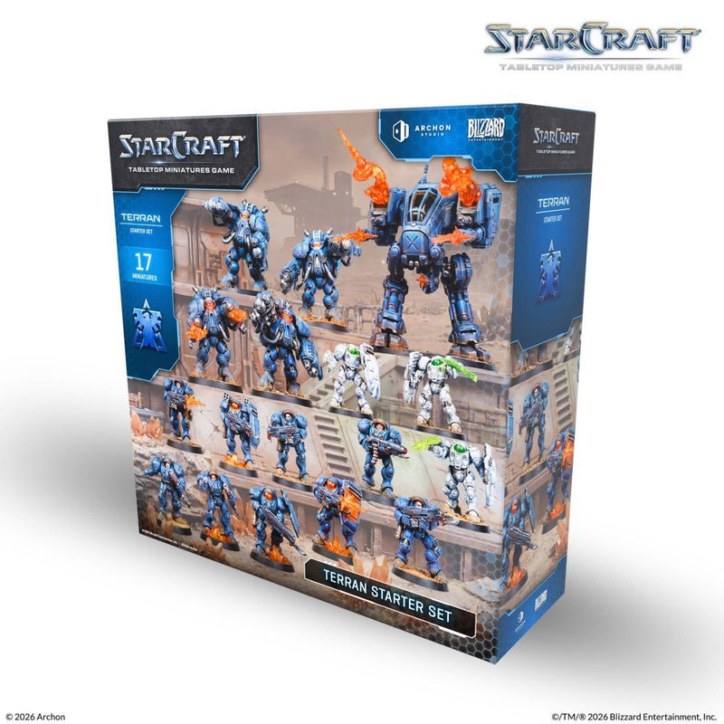 Starcraft Miniatures Games: Terran Starter Set *ARRIVING SOON*