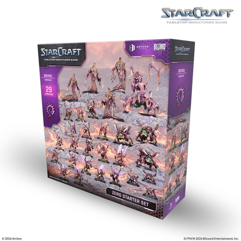 Starcraft Miniatures Games: Zerg Starter Set *ARRIVING SOON*