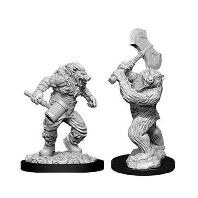D&D Nolzur's Marvelous Miniatures Wereboar & Werebear