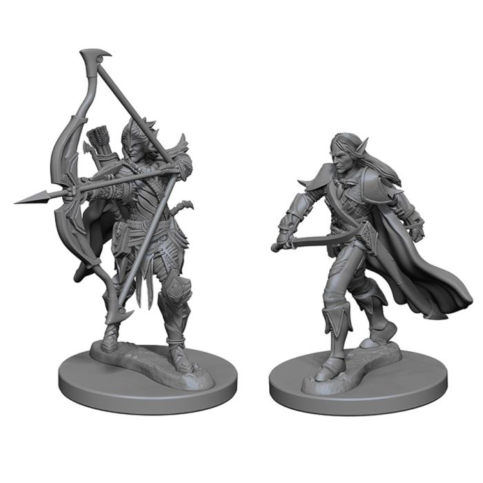 Pathfinder Deep Cuts Miniatures: Elf Fighter (Male)