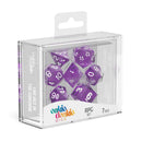 Oakie Doakie Speckled Purple Polyhedral 7-Die Set
