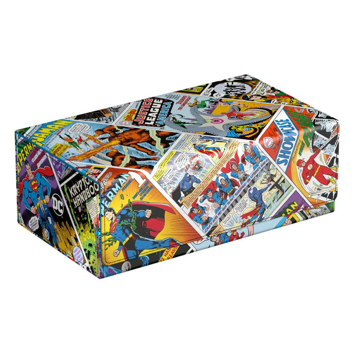 Ultimate Guard 'Squaroes' Collectors Case: DC Justice League™ - "Vintage Comics"