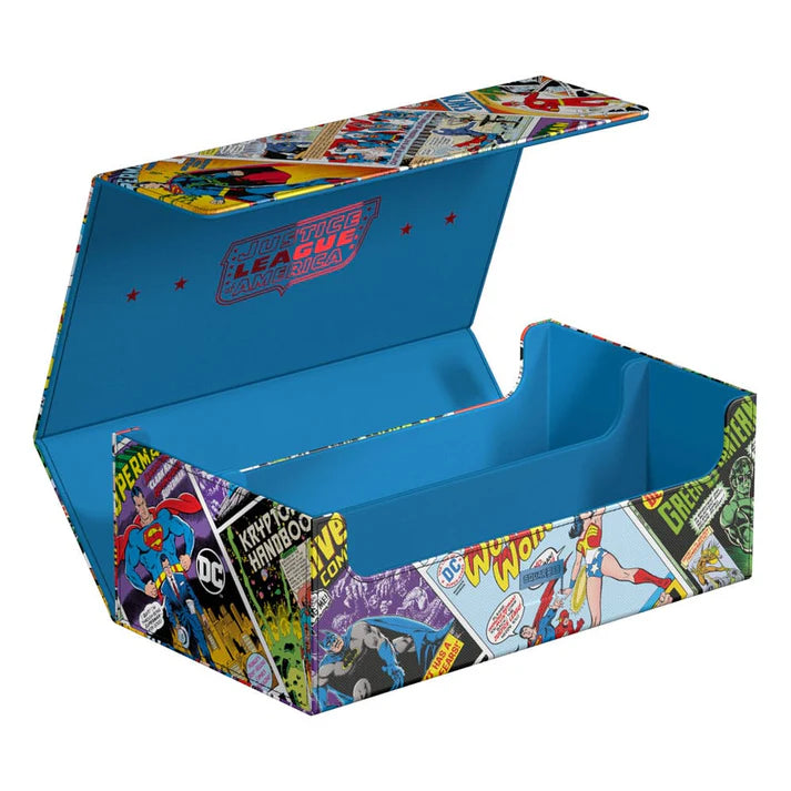 Ultimate Guard 'Squaroes' Collectors Case: DC Justice League™ - "Vintage Comics"