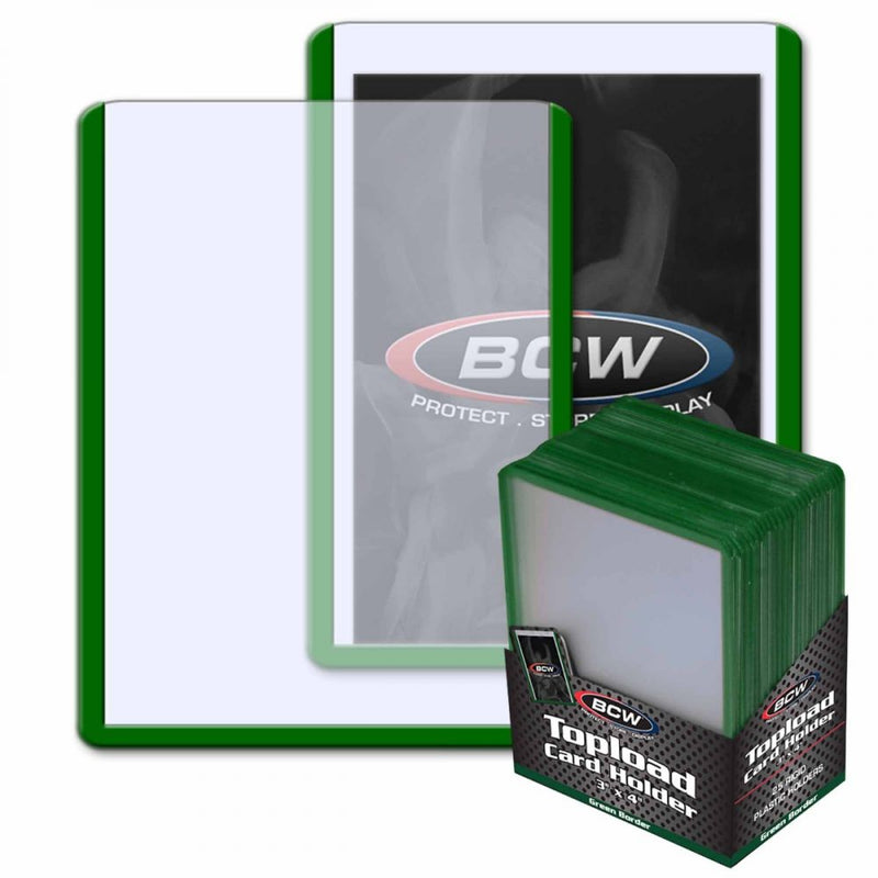 BCW Topload Card Holder 3" x 4" - Standard (20pt.)