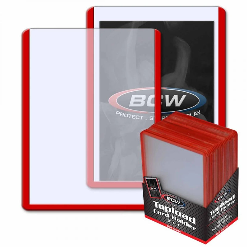 BCW Topload Card Holder 3" x 4" - Standard (20pt.)