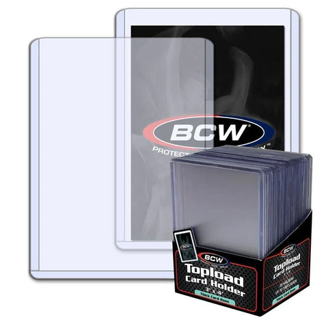 BCW Topload Card Holder 3" x 4" - Thick Card (79pt.)