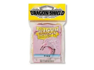 Dragon Shield Sleeves: Classic Japanese Size - 50 Pink