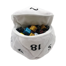 D20 Plush Dice Bag