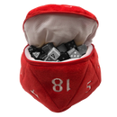 D20 Plush Dice Bag