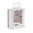 Oakie Doakie Gemidice Silver-Rust 12mm d6 Dice