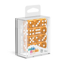 Oakie Doakie Marble Orange 16mm d6 Dice