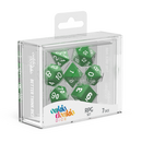 Oakie Doakie Solid Green Polyhedral 7-Die Set