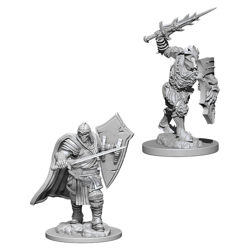 D&D Nolzur's Marvelous Miniatures Death Knight & Helmed Horror