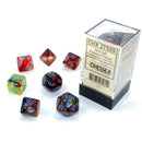 Chessex Nebula Primary/blue Polyhedral 7-Die Set (CHX 27559)