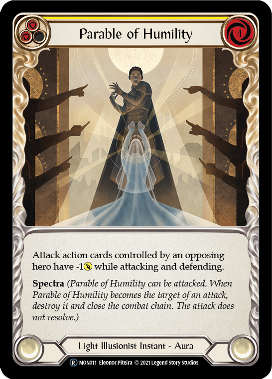 Parable of Humility [U-MON011-RF] (Monarch Unlimited)  Unlimited Rainbow Foil