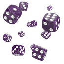 Oakie Doakie Marble Purple 12mm d6 Dice