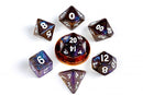 MDG Mini Polyhedral Dice Set - Stardust Galaxy