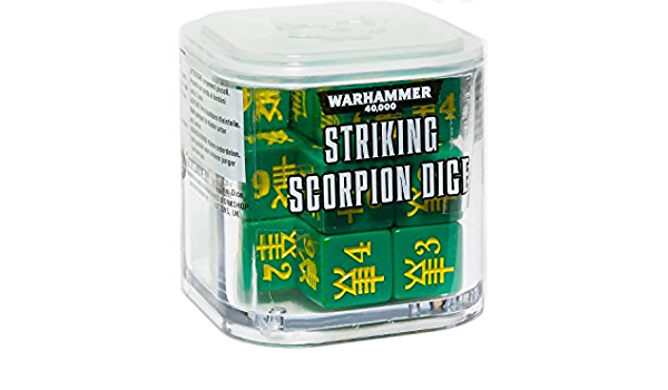 Warhammer 40,000: Striking Scorpion Dice