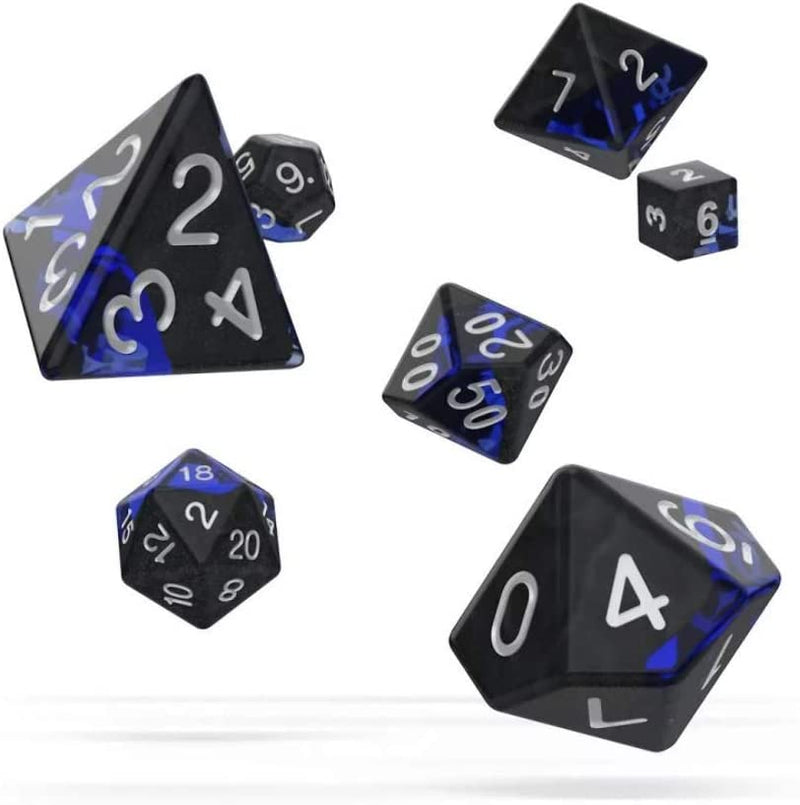 Oakie Doakie Enclave Sapphire Polyhedral 7-Die Set