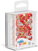Oakie Doakie Gemidice Red Sky 12mm d6 Dice