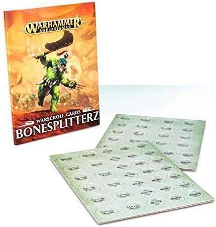 Warscroll Cards: Bonesplitterz (2017)