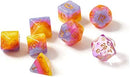 Sirius Dice Tahitian Sunset 8 Piece Polyhedral Dice Set
