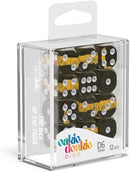 Oakie Doakie Enclave Amber 16mm d6 Dice