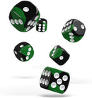 Oakie Doakie Glow in the Dark Biohazard 16mm d6 Dice