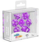 Oakie Doakie Translucent Purple Polyhedral 7-Die Set