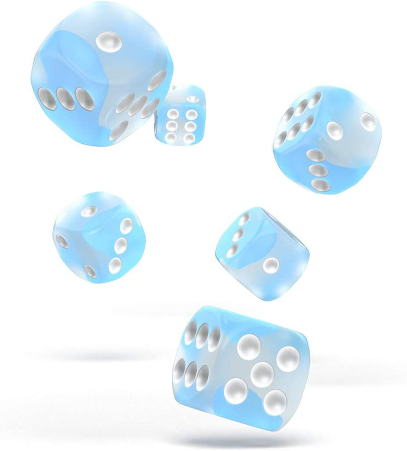 Oakie Doakie Glow in the Dark Arctic 16mm d6 Dice