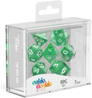 Oakie Doakie Translucent Green Polyhedral 7-Die Set