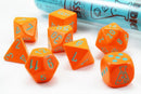 Chessex Heavy Orange/turquoise Polyhedral 7-Die Set (CHX 30038)