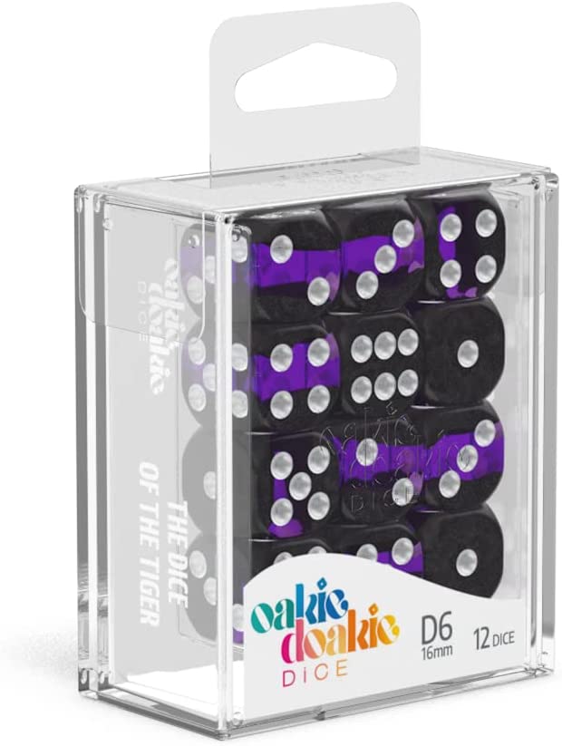 Oakie Doakie Enclave Amethyst 16mm d6 Dice