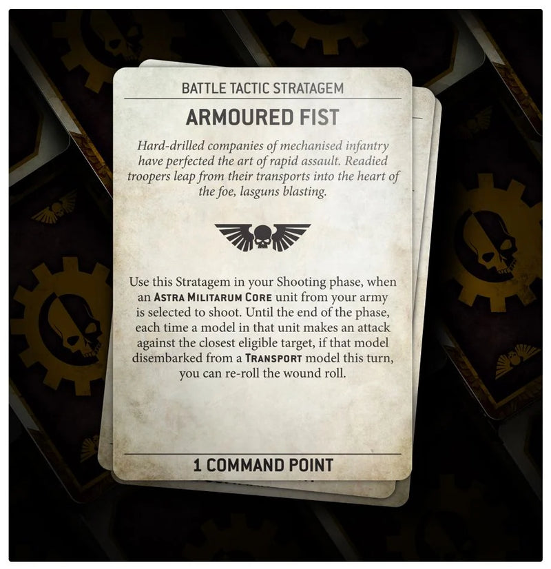 Datacards: Astra Militarum (2023)