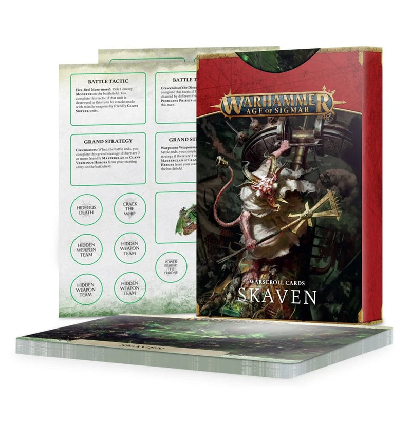 Warscroll Cards: Skaven (2022)