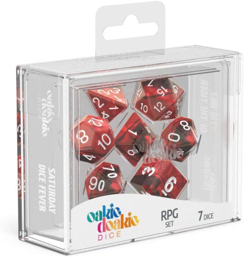 Oakie Doakie Gemidice Vampire Polyhedral 7-Die Set